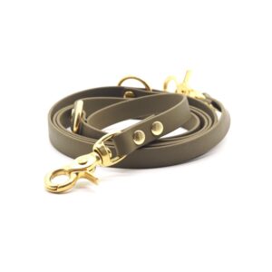 Hundeleine aus Biothane® 'Khaki'