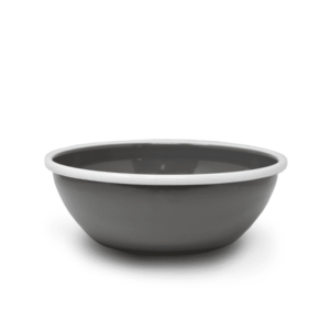 Alternative view of Futternapf aus Emaille | Balu | Stone Grey