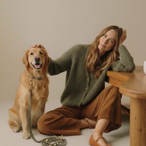 Alternative view of Halsband and Leine aus Biothane® 'Khaki'